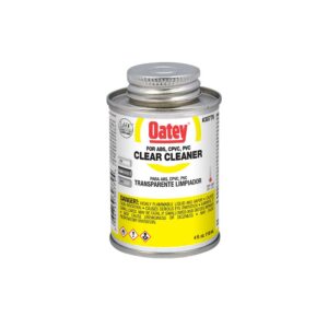 Oatey 4oz Clear Cleaner