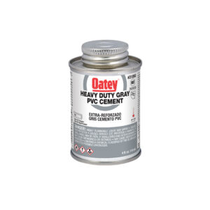 Ciment PVC gris très résistant Oatey