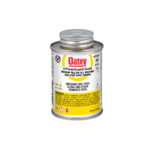 Oatey 4oz All Weather Flowguard Gold CPVC Cement