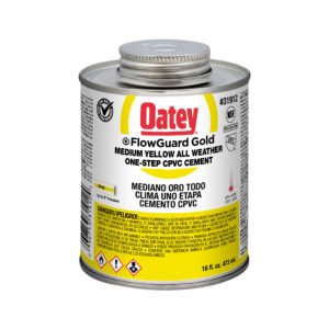 Oatey 16oz All Weather Flowguard Gold CPVC Cement