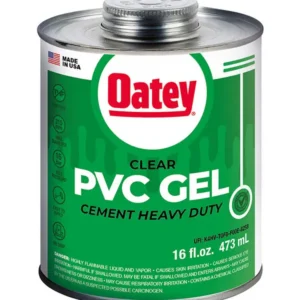 Oatey 16oz PVC Gel Cement